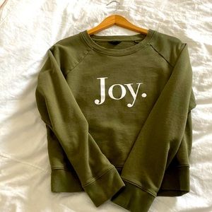J crew “Joy” sweater